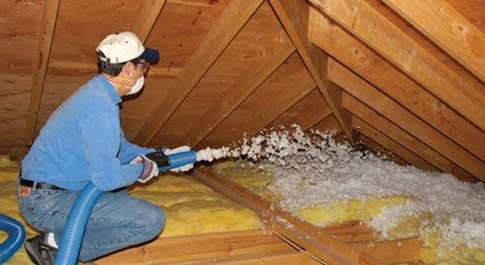 Spray foam insulation