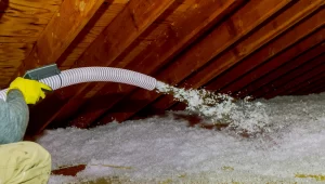Professional blown insulation installer from Pure Eco Inc