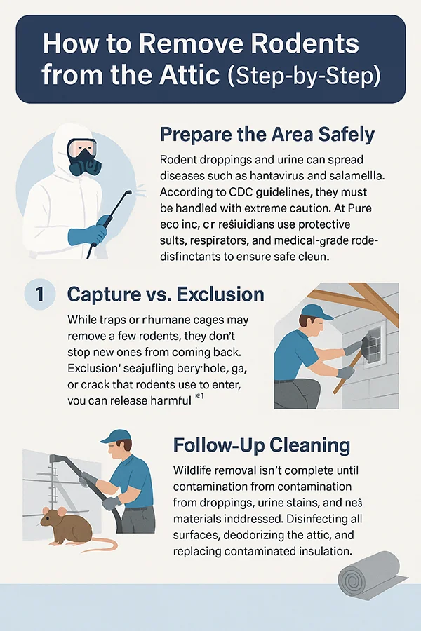 How to Remove Rodents from the Attic - Pure Eco Inc