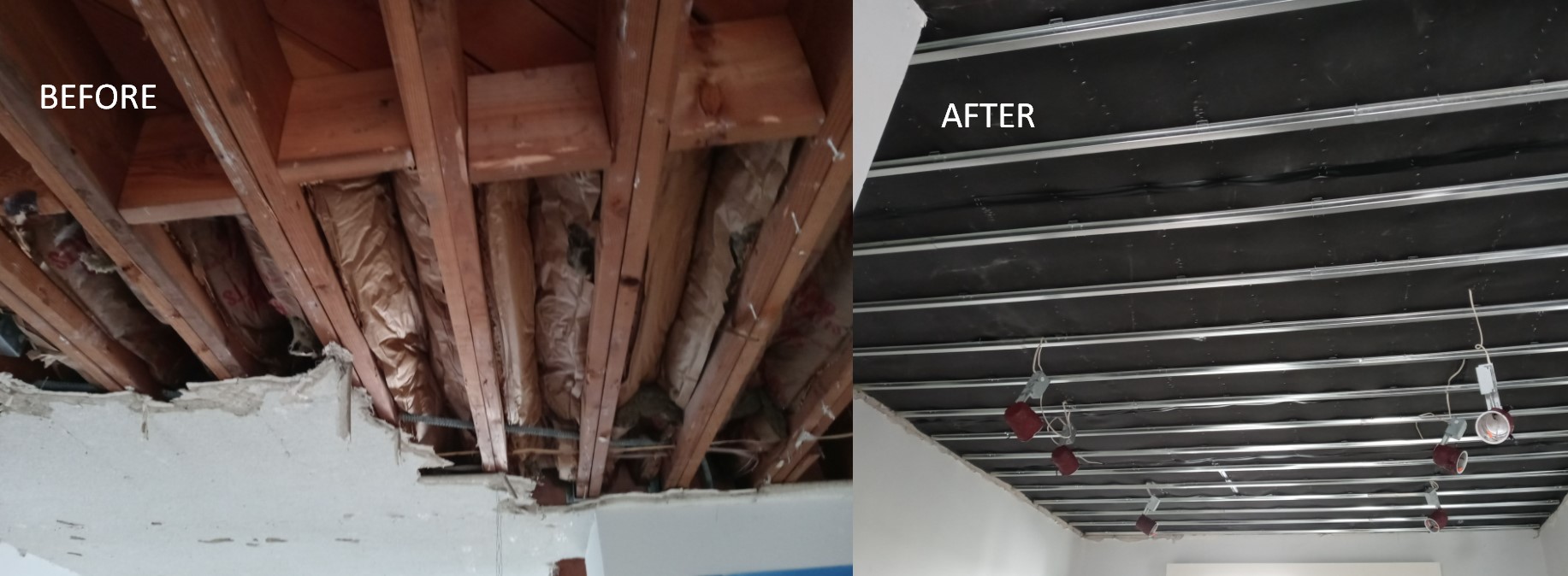 Effect after soundproofing services from PureEcoIncInc