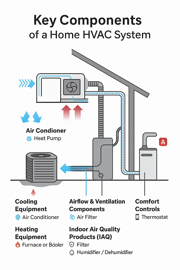 Key Components of HVAC System - Pure Eco Inc