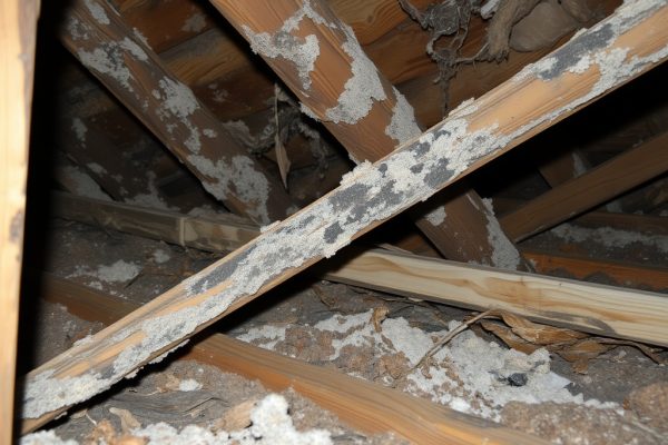 Attic mold Long Beach humidity