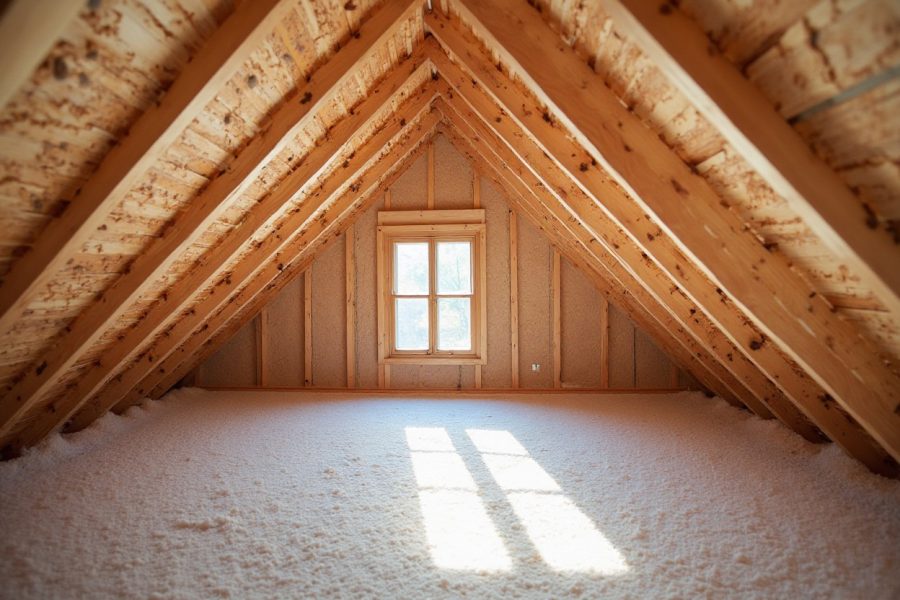 New attic insulation Pasadena