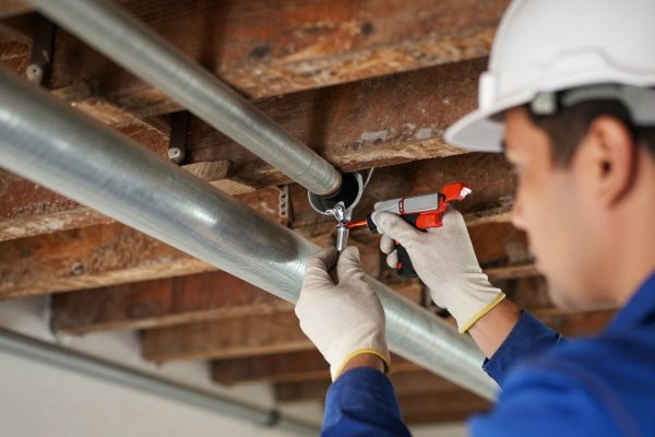 Sealing attic pipe penetrations Van Nuys CA